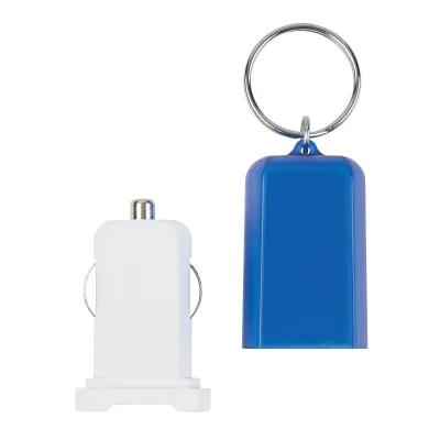 Mini USB Car Charger Keychain with Split Ring - 1.1 x 3 in - product view 4