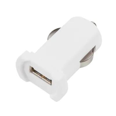 Mini USB Car Charger Keychain with Split Ring - 1.1 x 3 in - product view 5