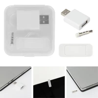 Powerstick Data Blocker Privacy Kit with Case - 2.5 x 2.5 in - product view 2