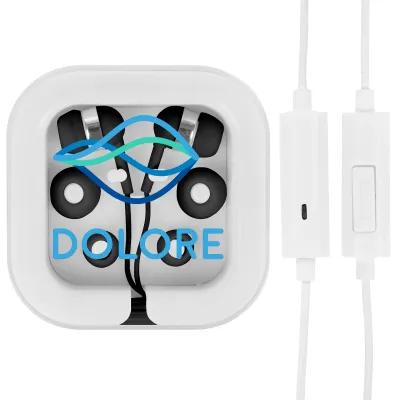 Type-C Wired Earbuds with Microphone Travel Case - 2.75 in - product view 2