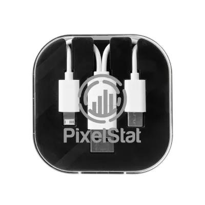 Charging Cable with Phone Stand 3-in-1 - 2.75 in