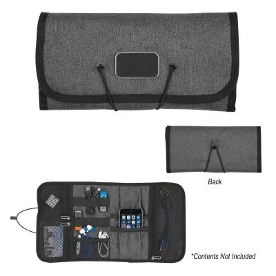 Travel Tech Organizer Recycled Polyester - 9 x 4.25 in - product view 2