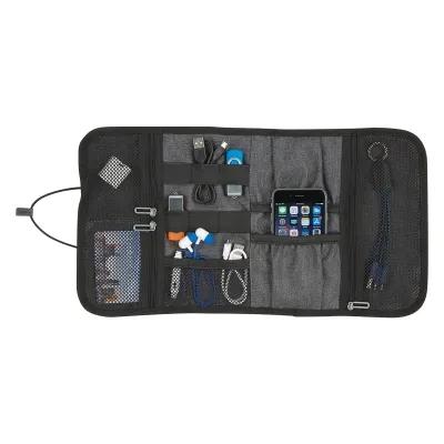 Travel Tech Organizer Recycled Polyester - 9 x 4.25 in - product view 3
