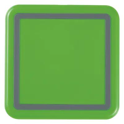 Square Wireless Charging Pad with LED - 3.5 in - product view 2