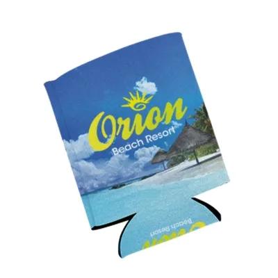 Custom Foam Can Cooler Foldable USA Made - 4 in - product view 9