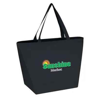 Custom Non-Woven Tote Bag RPET Recycled - 20 x 13 in - product view 3