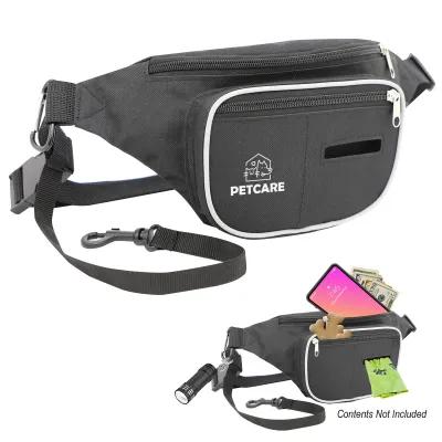 Fanny Pack 600D Polyester Pooch Pal Dog Walking - 12½ x 5½ in