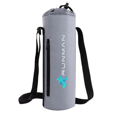 Insulated Bottle Carrier 600D Polyester Sling - 4 in Diameter - product view 2