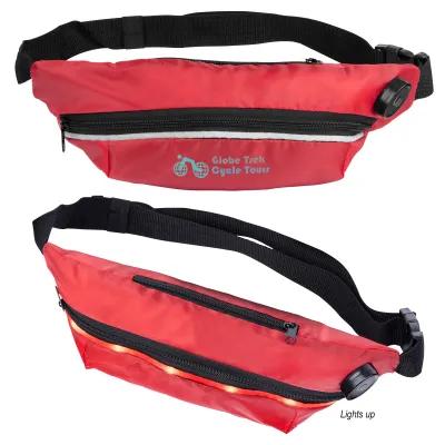 Fanny Pack Light Up 210D Polyester Trail Blazer - 14 x 6½ in - product view 2