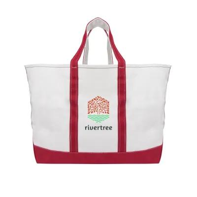 Custom Printed Tote Bag Heavy Duty Cotton Canvas - 28 x 15 in - product view 2