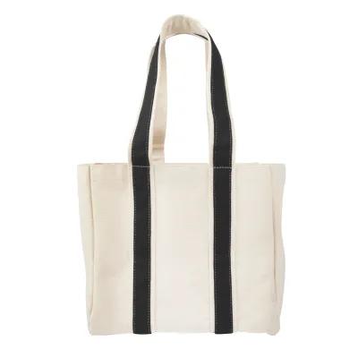 Wine Bottle Tote Bag Cotton Canvas Four Bottle - 10⅓ x 9½ in - product view 3