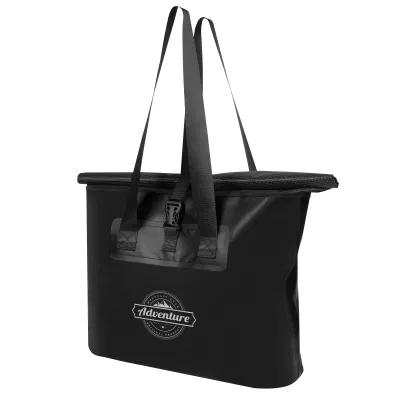 Custom Tote Bag Dry Tarpaulin Roll Top Closure - 22 x 20 in