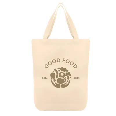 Custom Tote Bag Cotton Canvas 12 oz Heavy Duty - 15 x 18 in