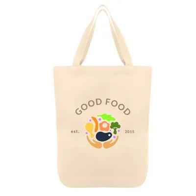 Custom Tote Bag Cotton Canvas 12 oz Heavy Duty - 15 x 18 in - product view 3