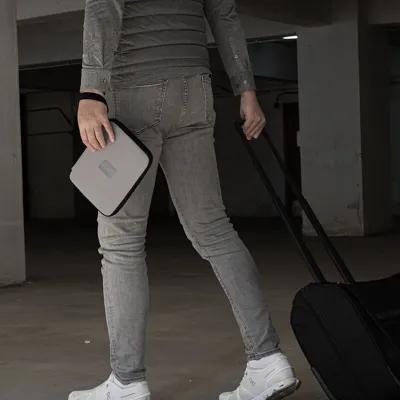 Tech Travel Pouch Recycled Water Repellent - 7.25 x 10 x 0.5 in - product view 2