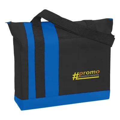 Custom Tote Bag Polyester Tri-Band Zippered - 19 x 14.5 x 5 in - product view 3