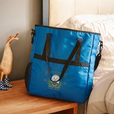 Custom Tote Bag Recycled Ocean Plastic REPREVE - 14 x 15.75 x 4.5 in - product view 4