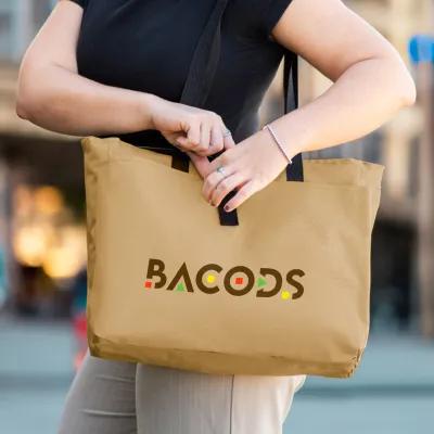 Custom Tote Bag Polyester Buckle Closure Front Pocket - 15 x 12 x 5.75 in - product view 4