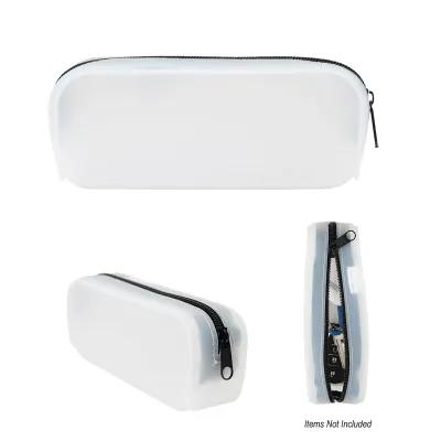 Silicone Pouch Zippered Flexible Material - 7 x 2.75 x 2 in - product view 3