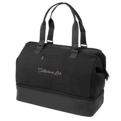 Travel Bag with Drop-Bottom Compartment - 19 x 15 in - product view 2