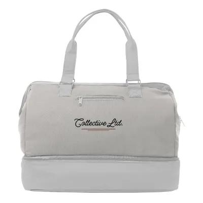 Travel Bag with Drop-Bottom Compartment - 19 x 15 in - product view 7
