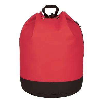 Drawstring Backpack Bucket Style 600D Polyester - 17 x 15 in - product view 2