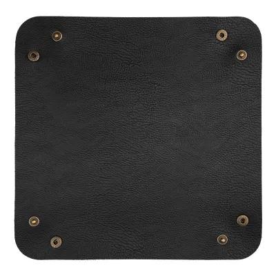 Catchall Tray Leatherette with Copper Snaps - 7 x 7 in - product view 1