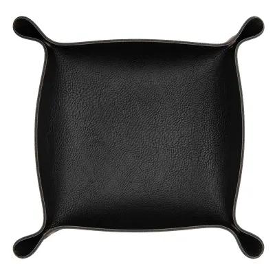 Catchall Tray Leatherette with Copper Snaps - 7 x 7 in - product view 3