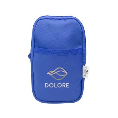 Phone Pouch rPET Recycled Twill Polyester - 4 x 6 in - product view 2