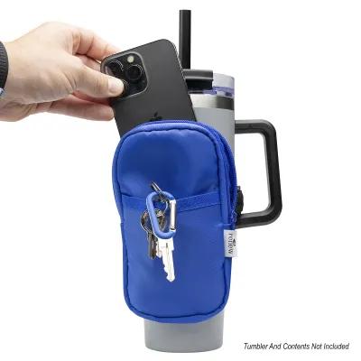 Phone Pouch rPET Recycled Twill Polyester - 4 x 6 in - product view 4