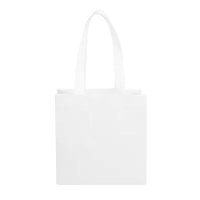 Custom Tote Bag rPET Non-Woven Recycled - 9 x 9 in - product view 3
