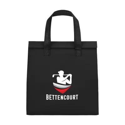 Insulated Cooler Bag Recycled Non-Woven 10 Can - 10¼ x 11 in - product view 3