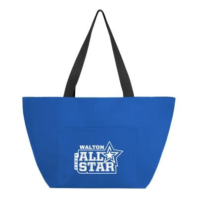 Custom Tote Bag rPET Extra Large with PU Lining - 13½ x 23¾ in