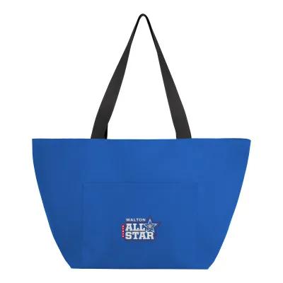 Custom Tote Bag rPET Extra Large with PU Lining - 13½ x 23¾ in - product view 4