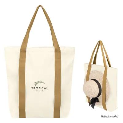 Custom Tote Bag 600D rPET Recycled Polyester - 17¼ x 17¾ in - product view 2