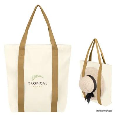 Custom Tote Bag 600D rPET Recycled Polyester - 17¼ x 17¾ in - product view 3