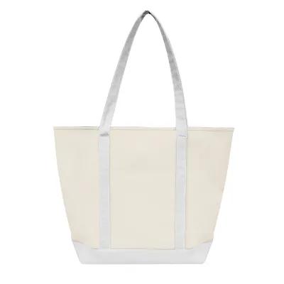 Custom Tote Bag Recycled Poly Canvas Starboard - 20 x 15 in - product view 2