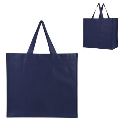 Custom Tote Bag Recycled Non-Woven Shopper - 17.75 x 15.75 in - product view 3