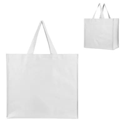 Custom Tote Bag Recycled Non-Woven Shopper - 17.75 x 15.75 in - product view 8