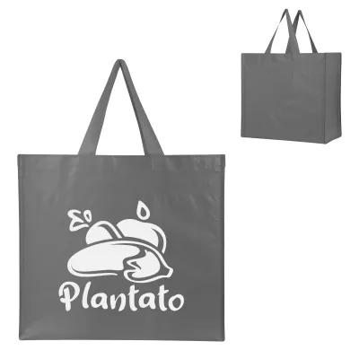 Custom Tote Bag Recycled Non-Woven Shopper - 17.75 x 15.75 in - product view 11