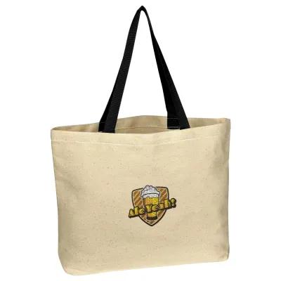 Custom Tote Bag Cotton Canvas Natural 10 oz - 16 x 12.5 in - product view 4