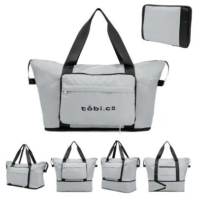 Duffel Bag rPET Expandable Anywhere - 15 x 20 x 8.5 in