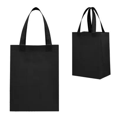 Custom Tote Bag Recycled Non-Woven Bennett - 8.25 x 11.75 in - product view 2