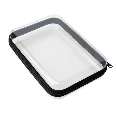 Hard Case Zippered PET Polyester Claire - 6 x 8.25 x 2 in - product view 2