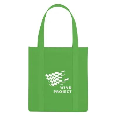 Custom Tote Bag Non-Woven Water-Resistant - 12 x 13 in