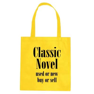 Custom Tote Bag Non-Woven Water-Resistant - 15 x 16 in