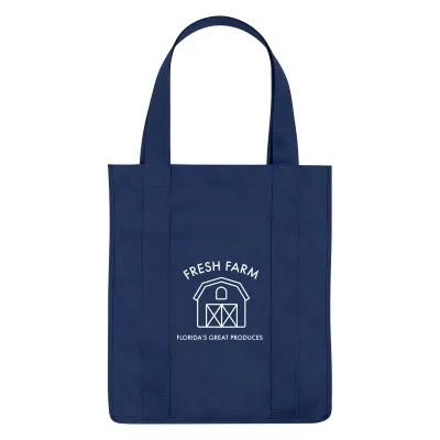 Custom Tote Bag Non-Woven Shopper Gusseted - 13 x 15 in - product view 10