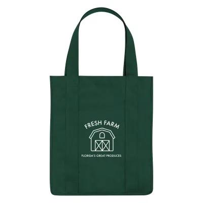 Custom Tote Bag Non-Woven Shopper Gusseted - 13 x 15 in - product view 12