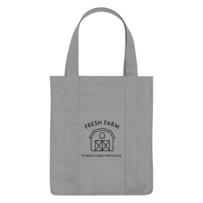 Custom Tote Bag Non-Woven Shopper Gusseted - 13 x 15 in - product view 13
