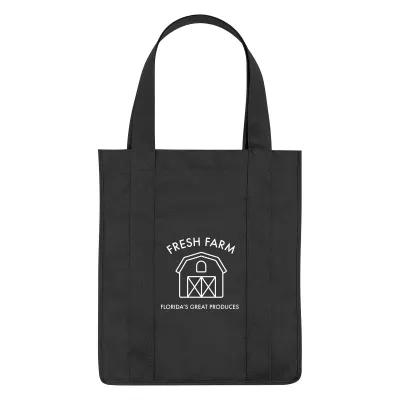 Custom Tote Bag Non-Woven Shopper Gusseted - 13 x 15 in - product view 14
